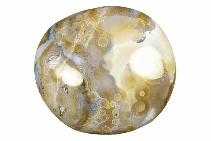 Polished Ocean Jasper Stone - New Deposit #297219